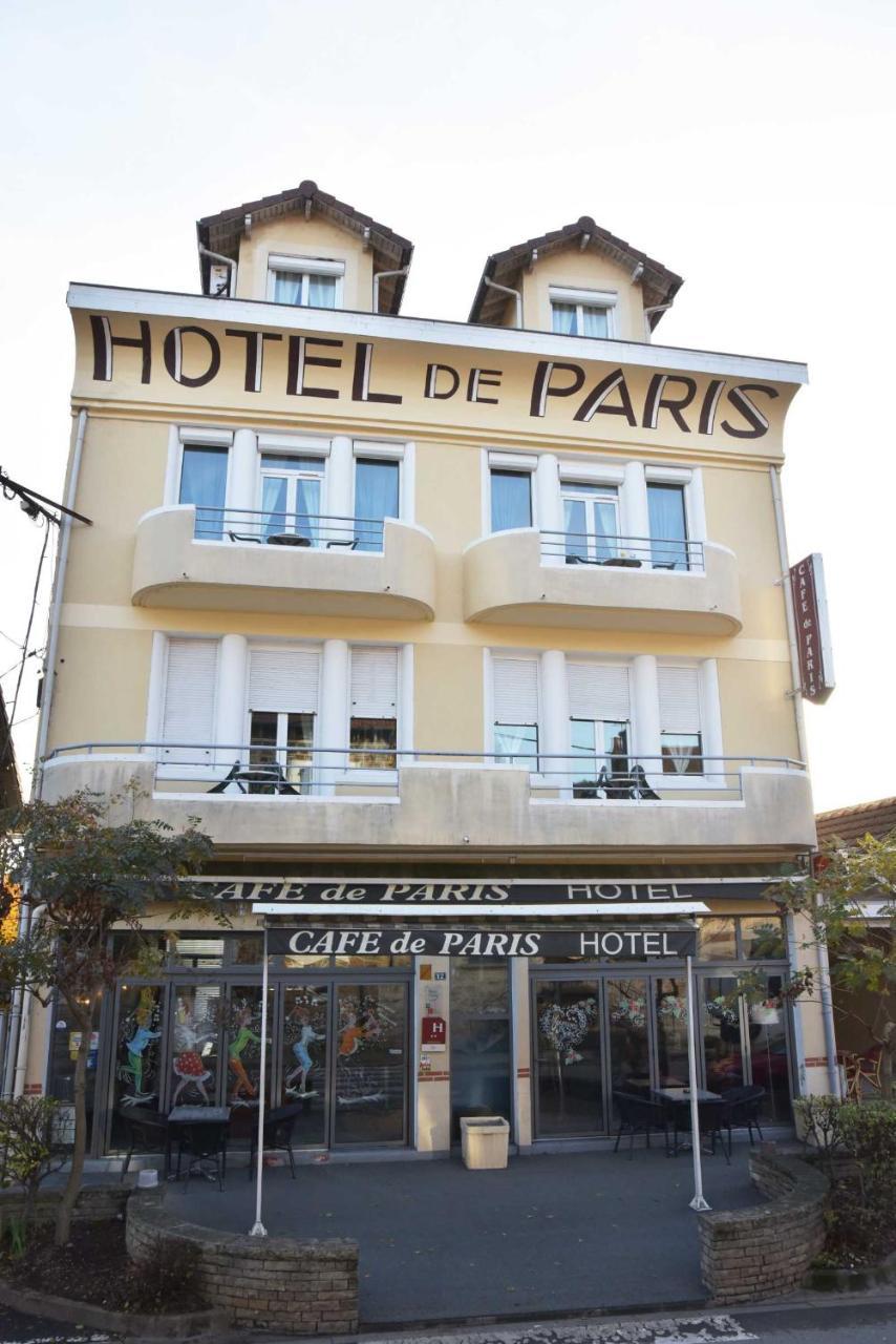 Hotel Cafe De Paris Capdenac-Gare Exterior foto